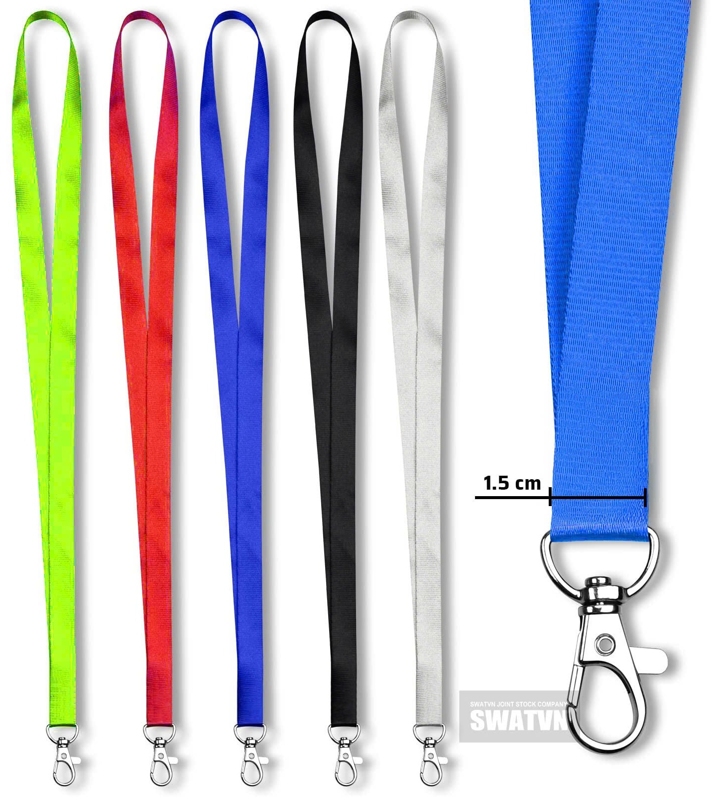 DÂY ĐEO THẺ 1.5CM + ĐẦU GIỌT NƯỚC 1CM